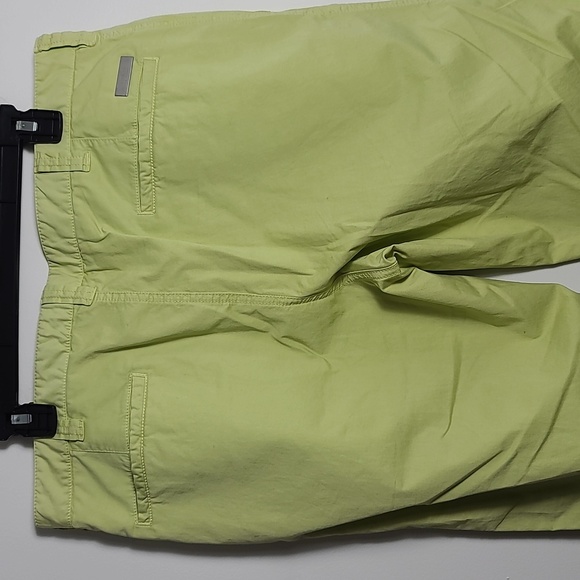 ARMANI COLLEZIONI Green Cotton Straight Leg Pants Size IT 52 US 36 US 14-16 - Picture 14 of 15